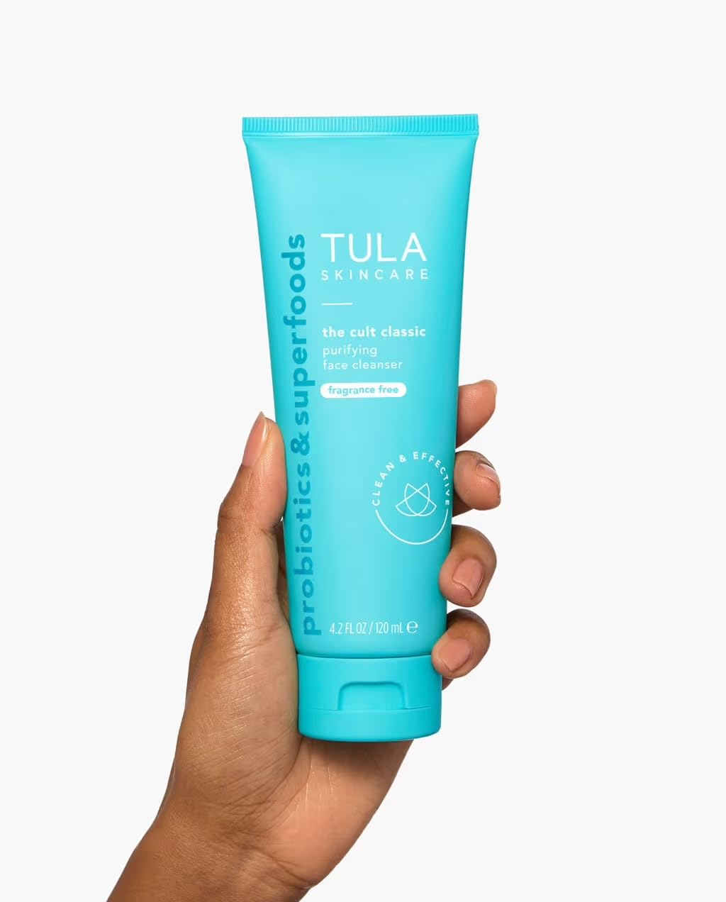 TULA Skincare Cult Classic Purifying Face Cleanser, Daily Wash for Pores & Skin Balance with Prebiotic Extracts, Antioxidants & Turmeric, Deep Cleansing Formula