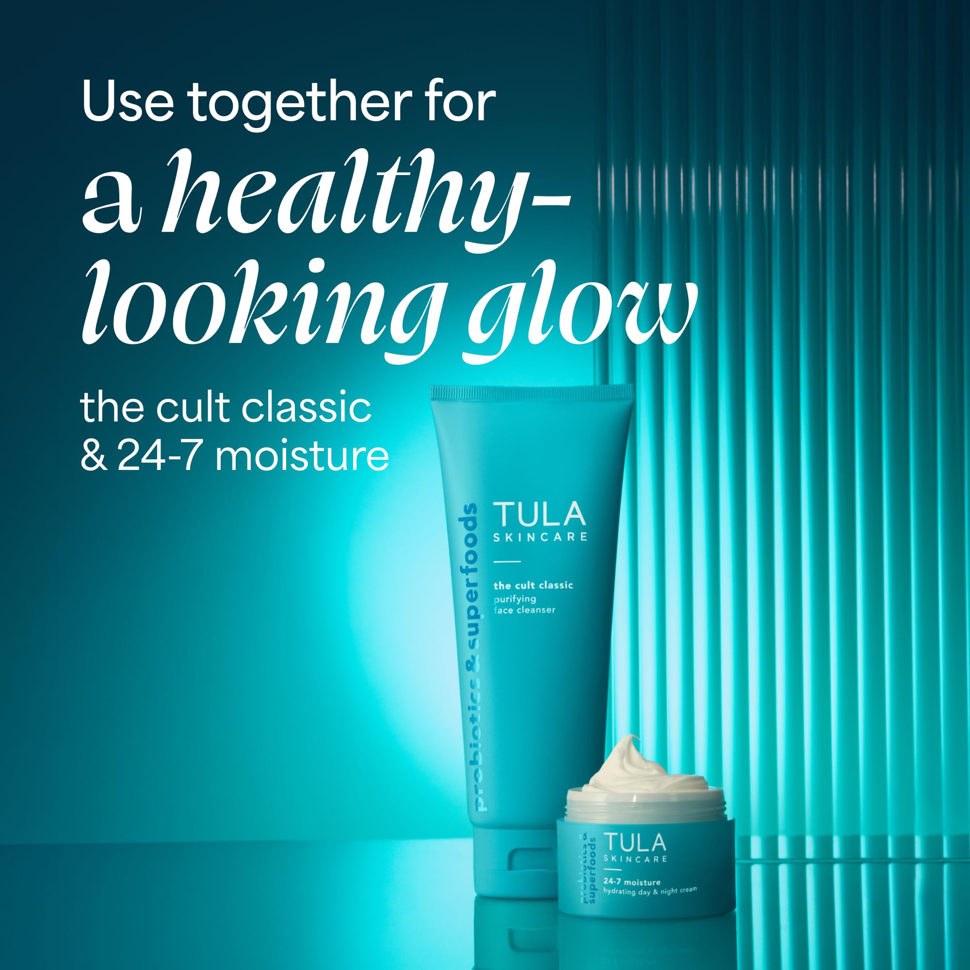 TULA Skincare Cult Classic Purifying Face Cleanser, Daily Wash for Pores & Skin Balance with Prebiotic Extracts, Antioxidants & Turmeric, Deep Cleansing Formula