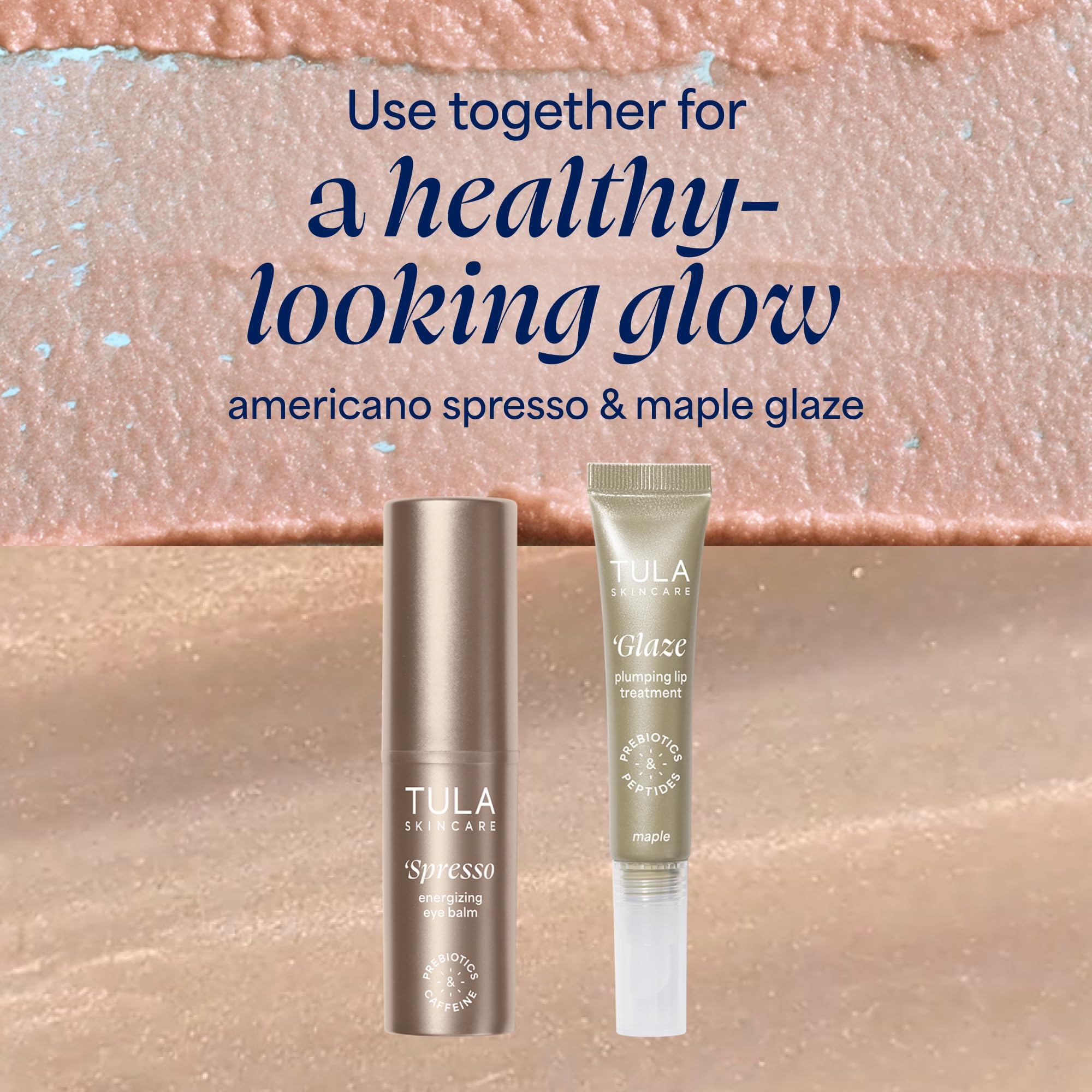 TULA Skin Care Spresso Energizing Eye Balm - Energizing & Hydrating Caffeine Under Eye Treatment for Dark Circles, Portable and Perfect to Use On-the-go, 0.35 oz.