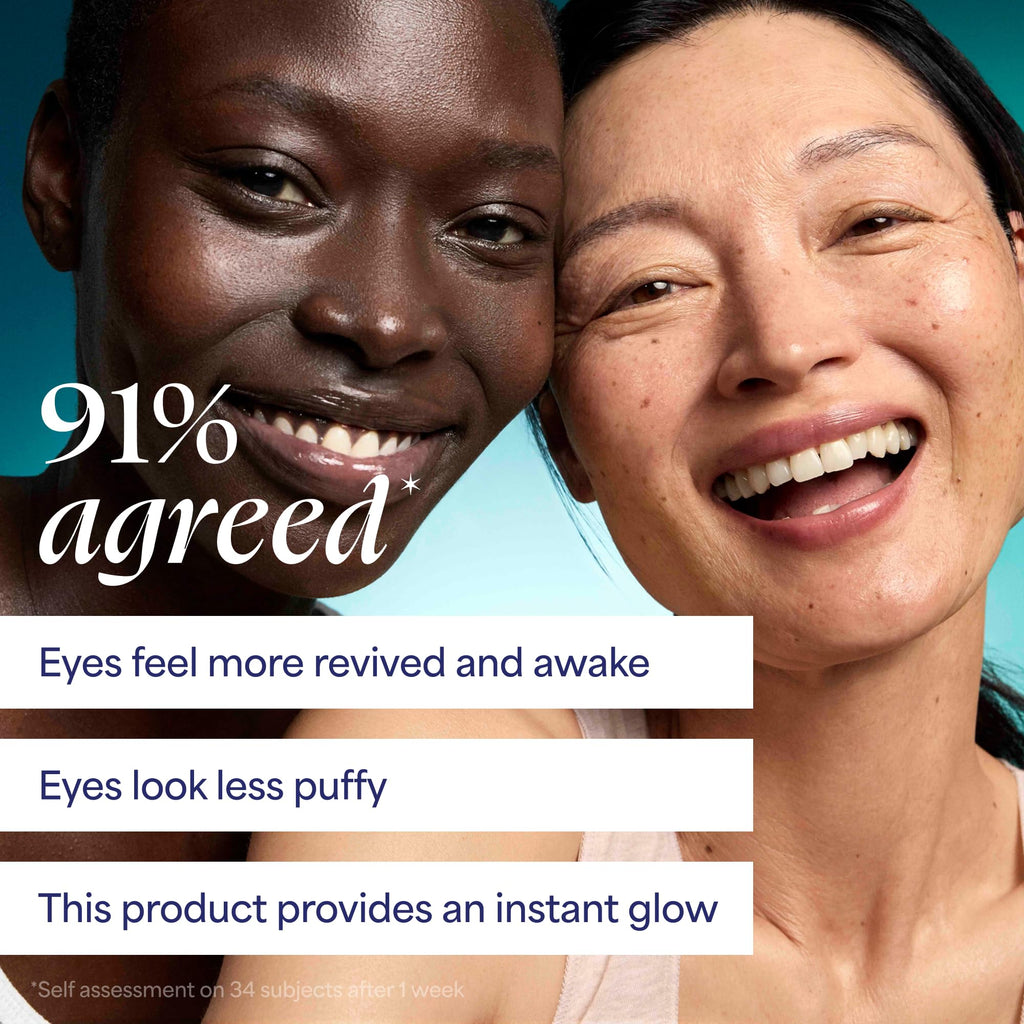 TULA Skin Care Spresso Energizing Eye Balm - Energizing & Hydrating Caffeine Under Eye Treatment for Dark Circles, Portable and Perfect to Use On-the-go, 0.35 oz.